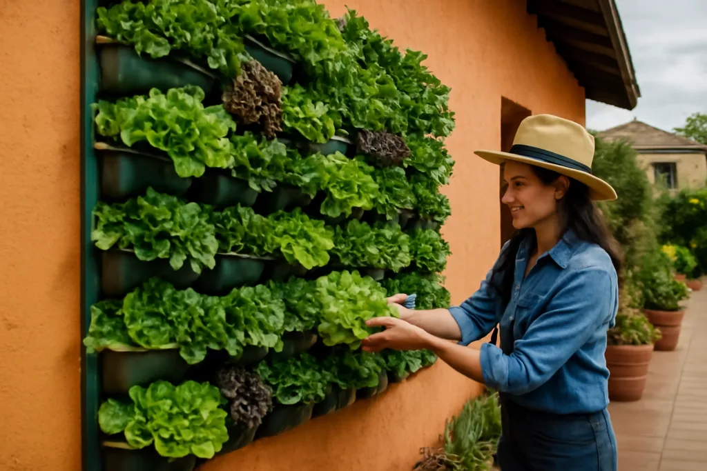 Cómo Aprovechar las Paredes de tu Casa: Cultivar Verduras Frescas en México Cómo Aprovechar las Paredes de tu Casa