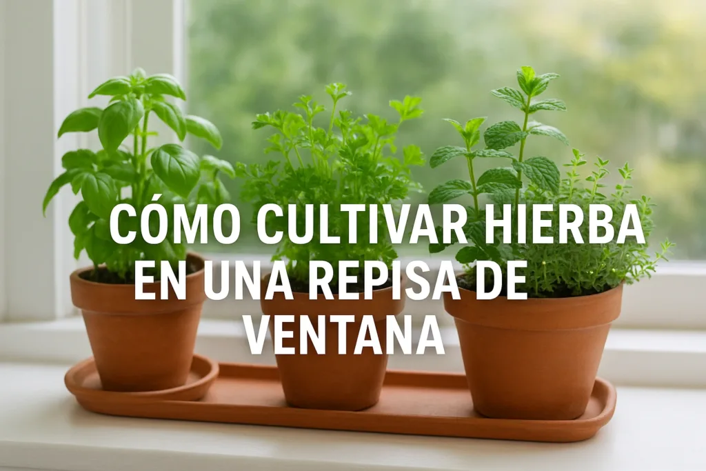 Cómo cultivar hierbas en una repisa de ventana Cómo cultivar hierbas en una repisa de ventana