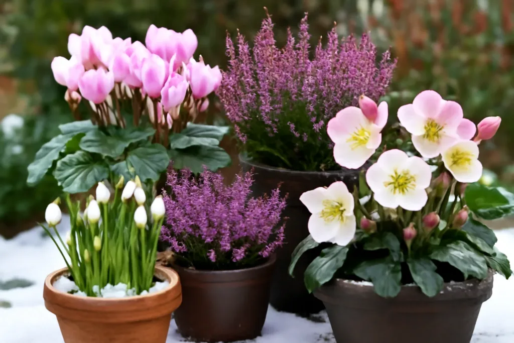 Jardín de Invierno: 10 Flores Resistentes al Frío para Macetas Jardín de Invierno