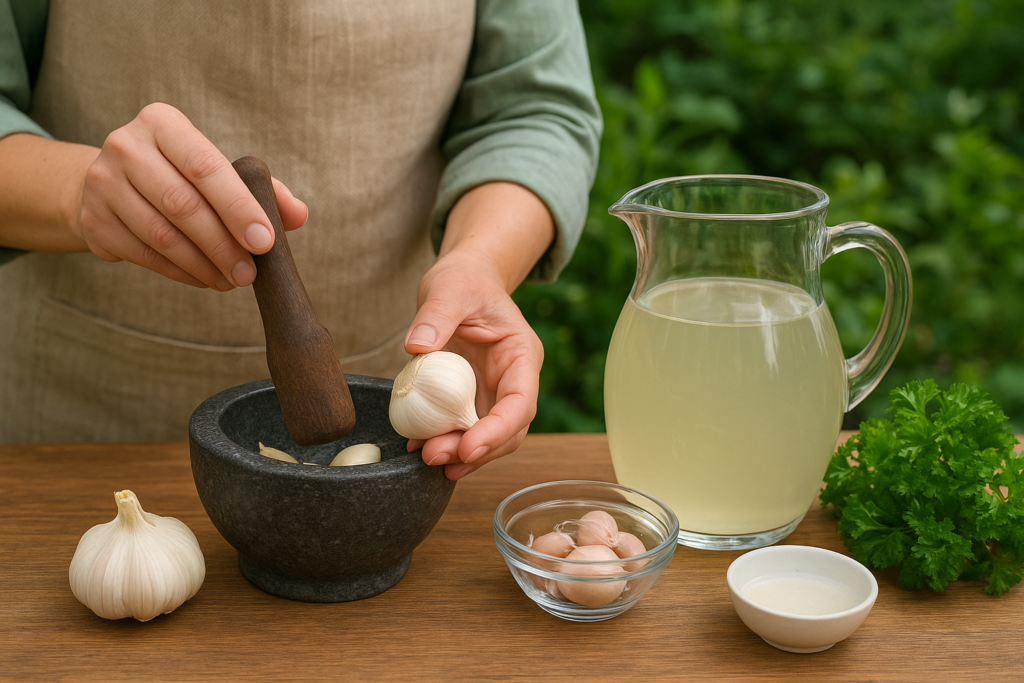 Protege tus Plantas con Infusión de Ajo: Método Natural y Efectivo Protege tus Plantas con Infusión de Ajo