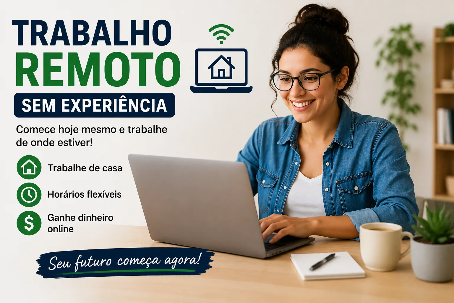 Trabalho Remoto Sem Experiência: Como Começar no Home Office e Ganhar Dinheiro Pela Internet